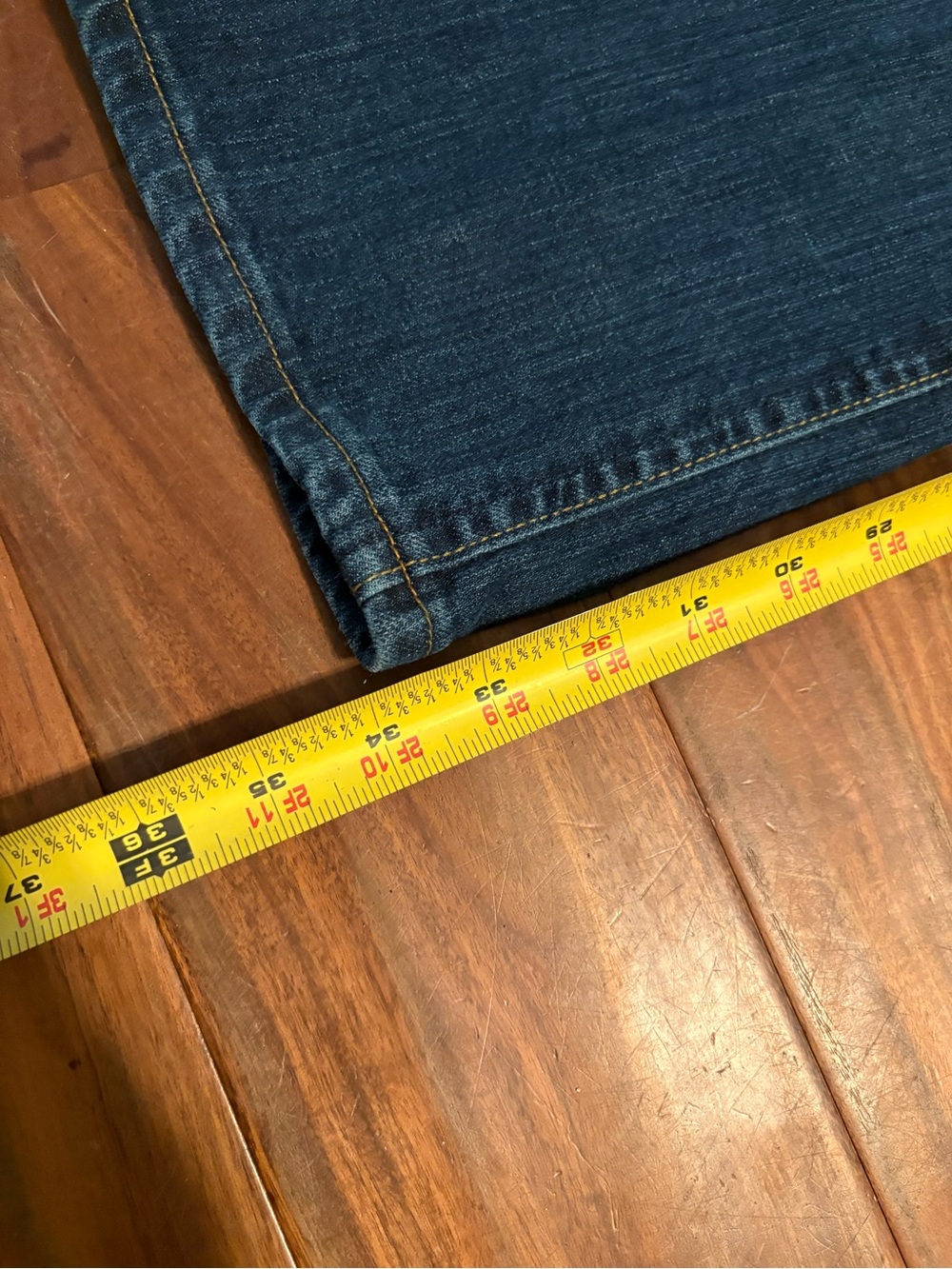 Wrangler Q Baby Bootcut Jeans 5/6/ 36 Dark Wash Western Denim 30 Waist (0894) - Picture 4 of 8